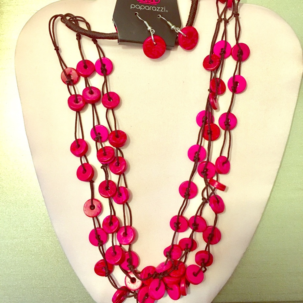 Wooden necklace